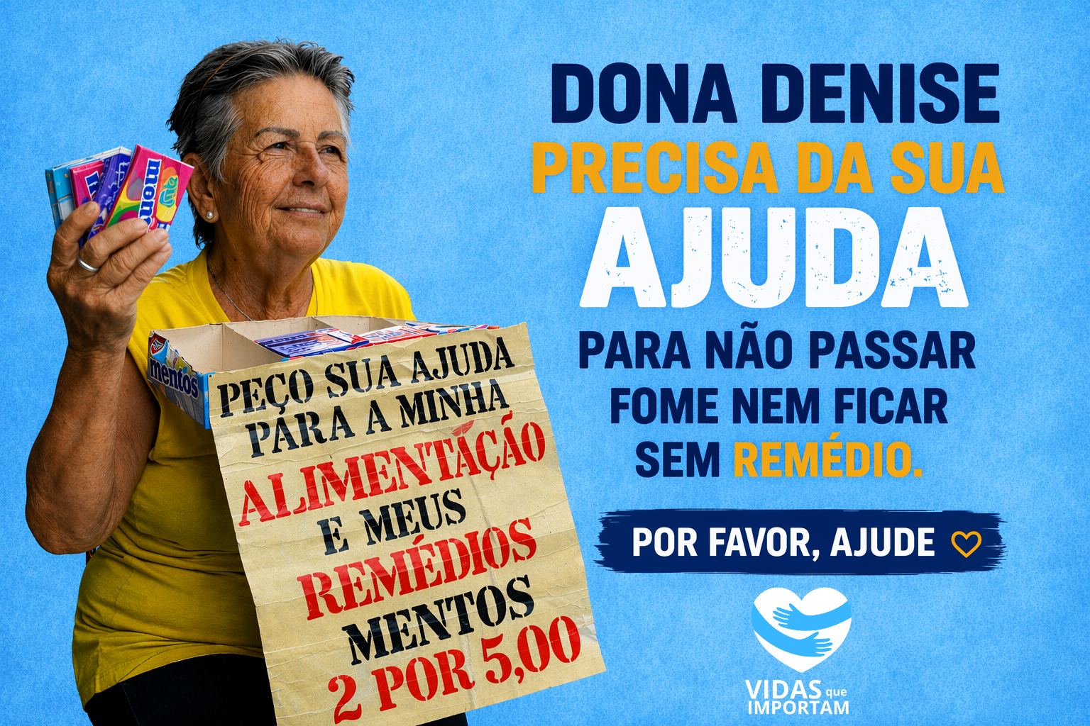 Banner da campanha Dona Denise